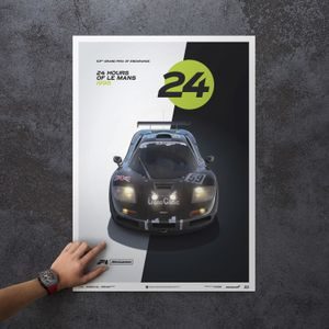Automobilist Mclaren F1 Gtr 24h Le Mans Poster Unlimited