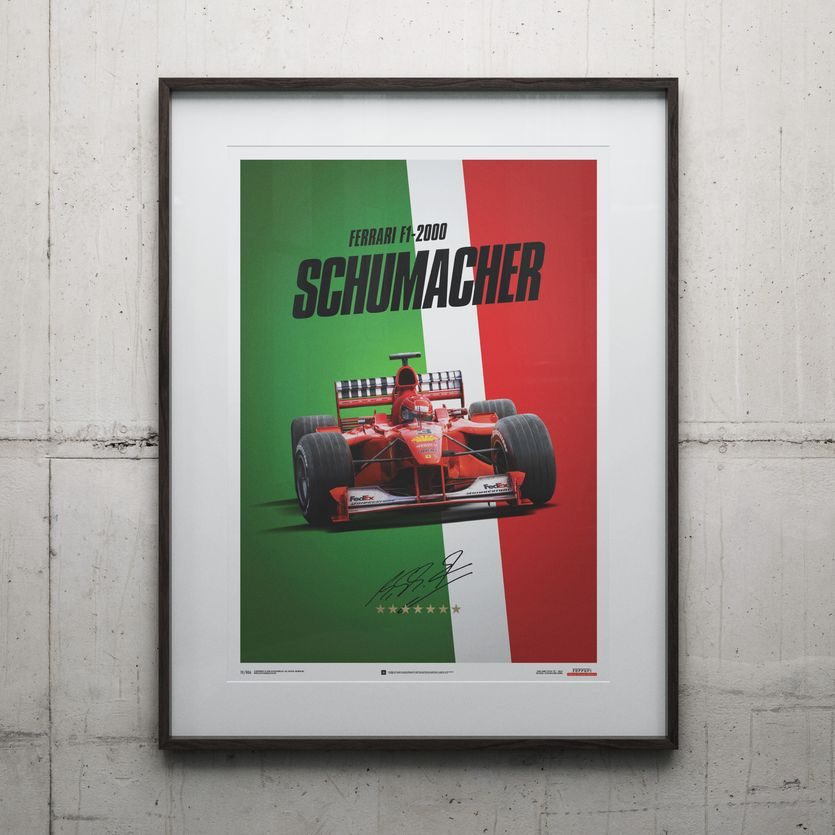 Michael Schumacher Motor Sport Racing Hero Giant Wall Art Poster Print