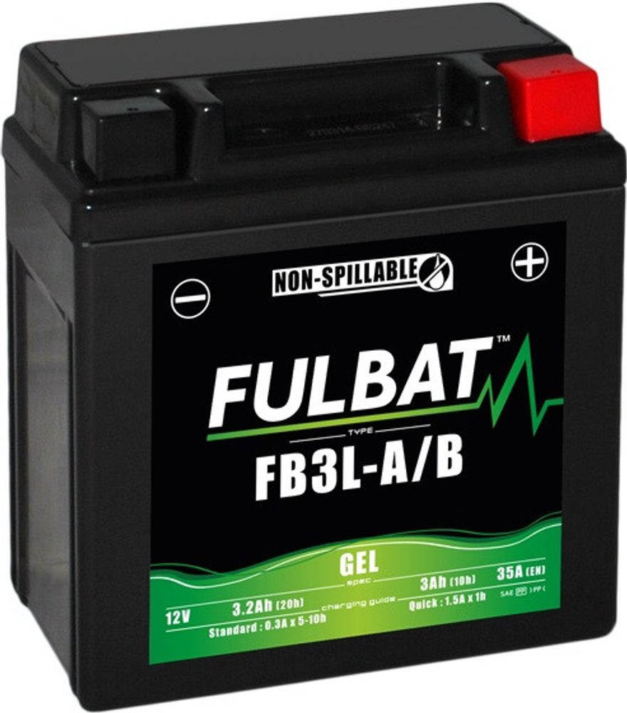 FULBAT Gelová baterie FULBAT FB3L-A/B GEL (YB3L-A/B GEL)