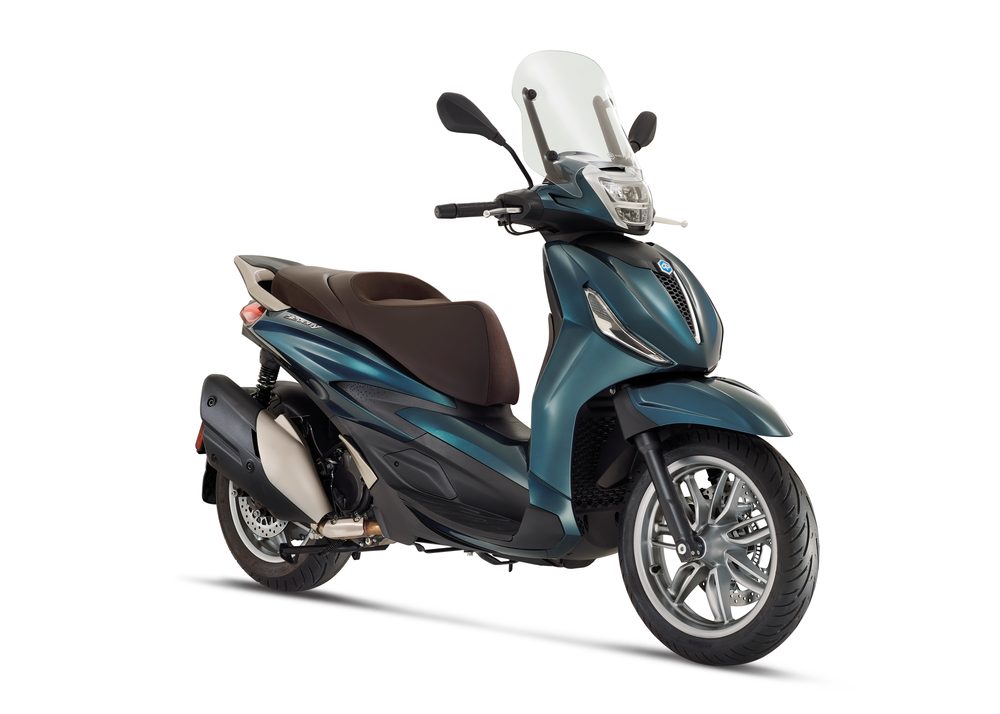 Piaggio Beverly 400 blu oxygen