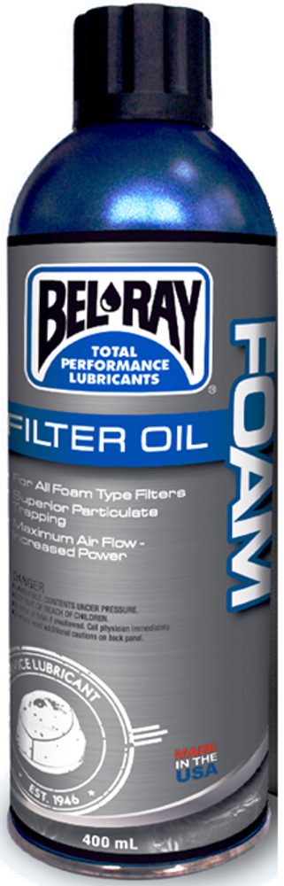 Bel-Ray Olej na filtr Bel-Ray FOAM FILTER OIL (400ml sprej)