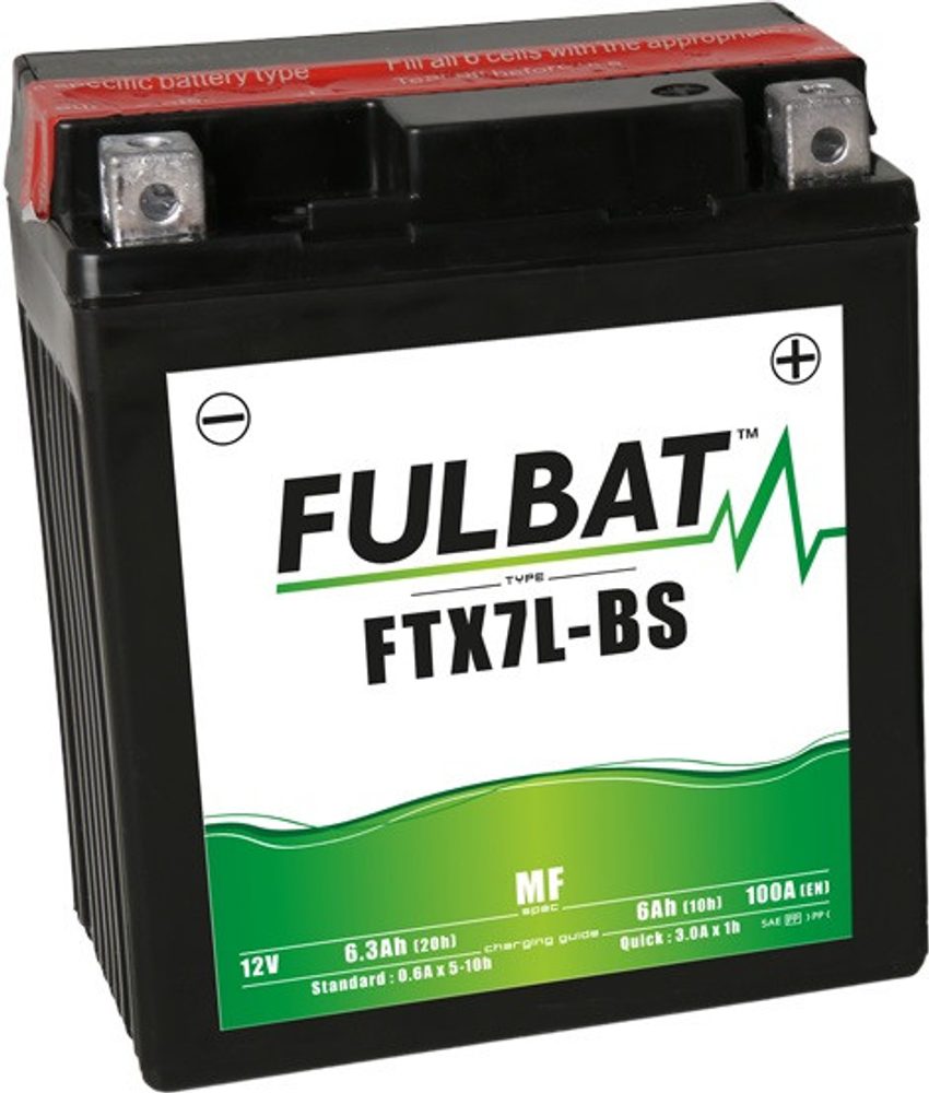 FULBAT Bezúdržbová motocyklová baterie FULBAT FTX7L-BS (YTX7L-BS)