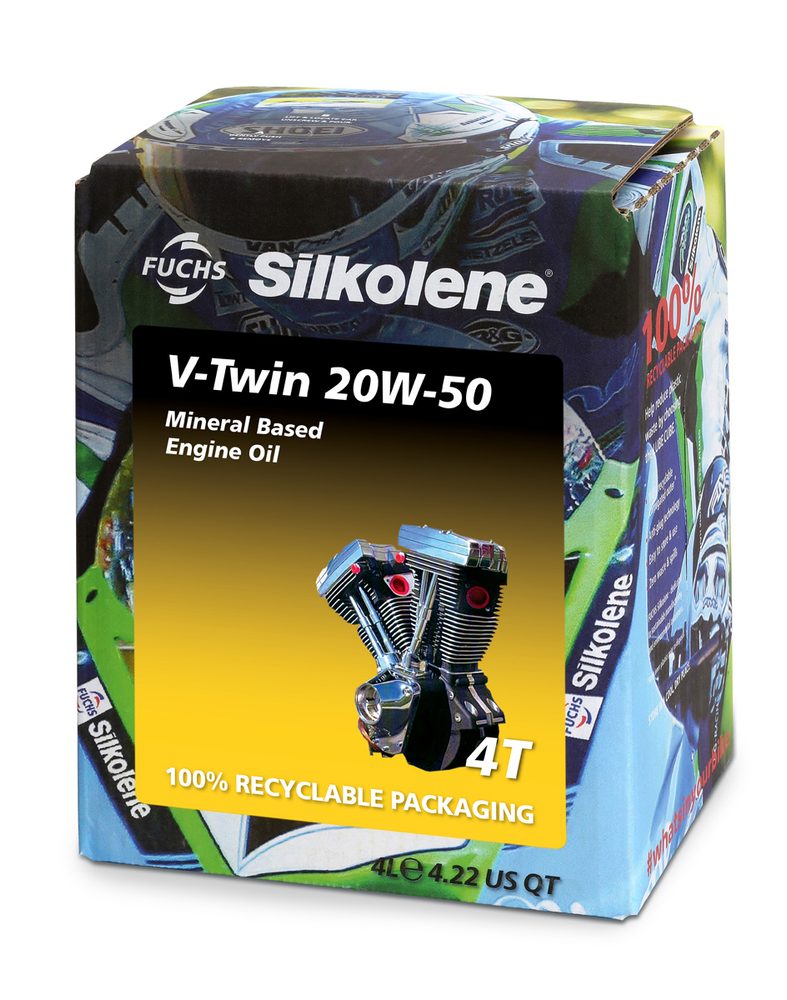 SILKOLENE Motorový olej SILKOLENE V-TWIN 20W-50 MINERAL 601452789 4 l