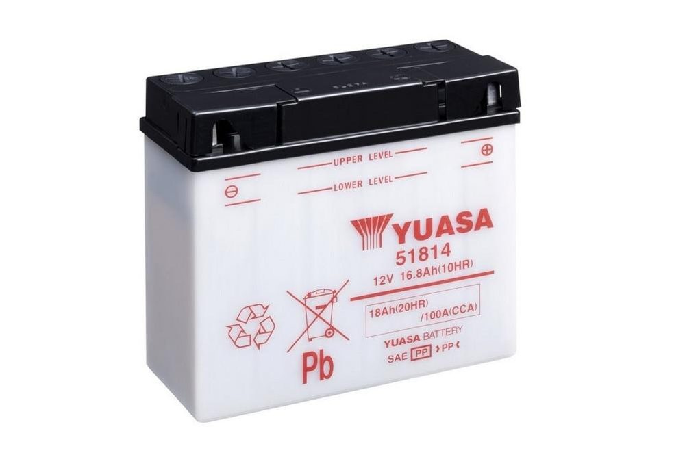 YUASA Yumicron akumulátor vč. kyseliny YUASA 51814