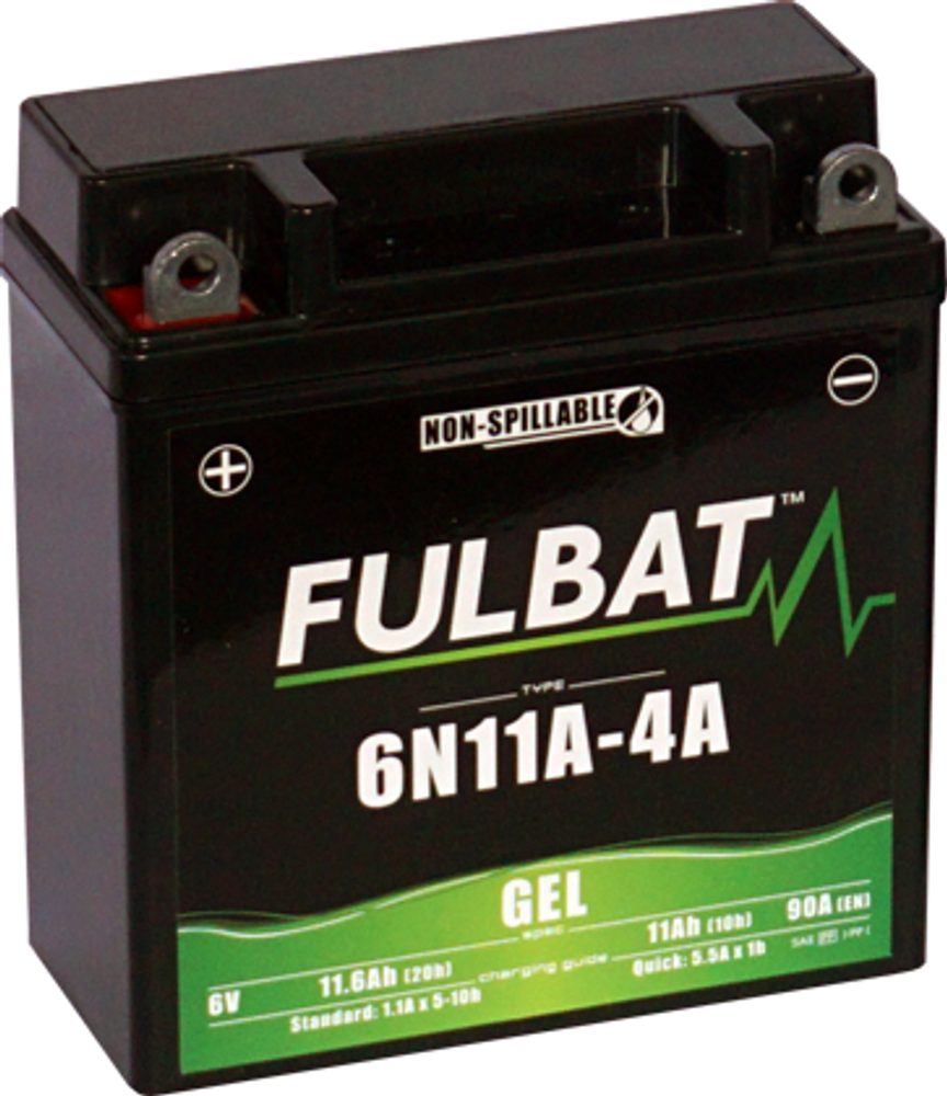 FULBAT Gelová baterie FULBAT 6N11A-4A GEL