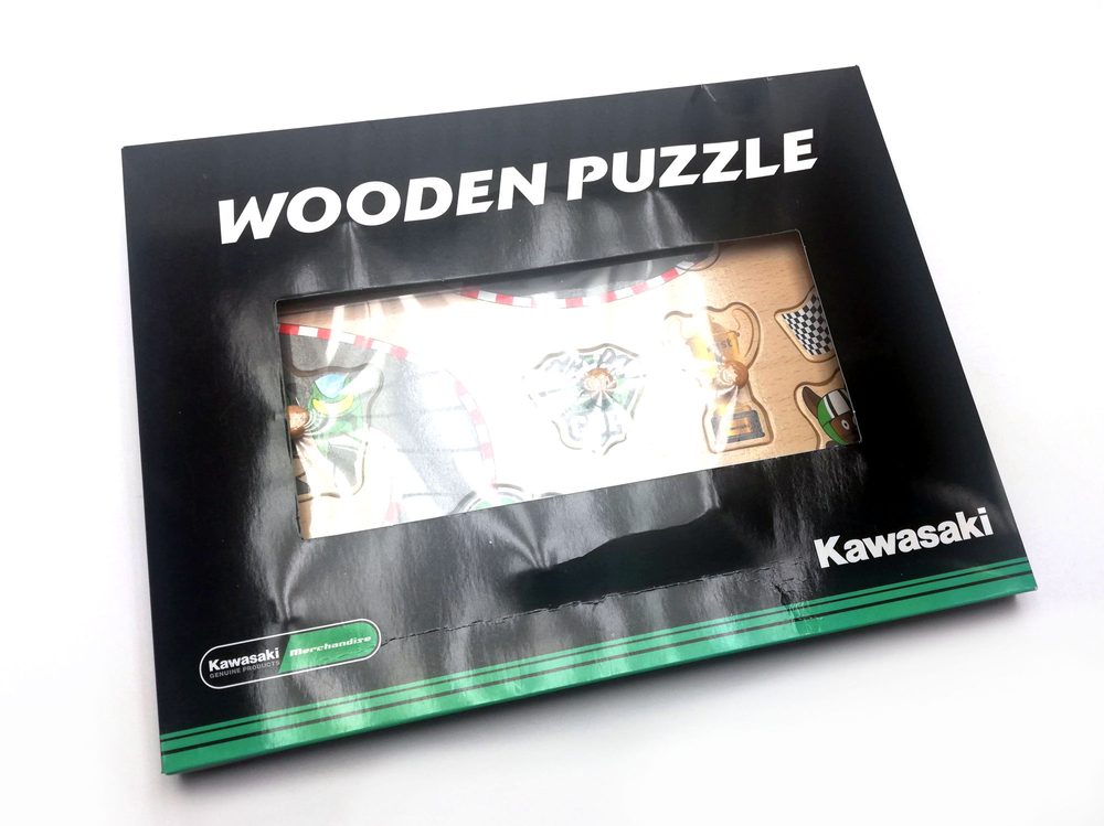 Kawasaki Dřevěné puzzle Kawasaki pro nejmenší