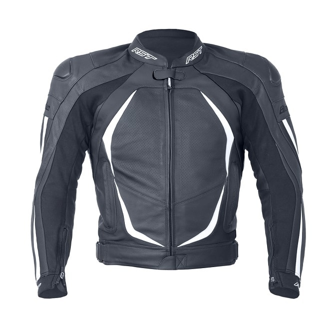 RST Pánská kožená bunda RST BLADE II / JKT 1845 - bílá - 3XL