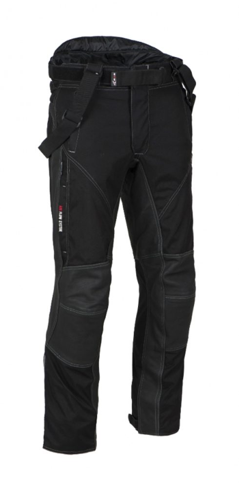 MBW Moto kalhoty z kombinace kůže + textil MBW GAVILAN - 52 - ZKRÁCENÁ