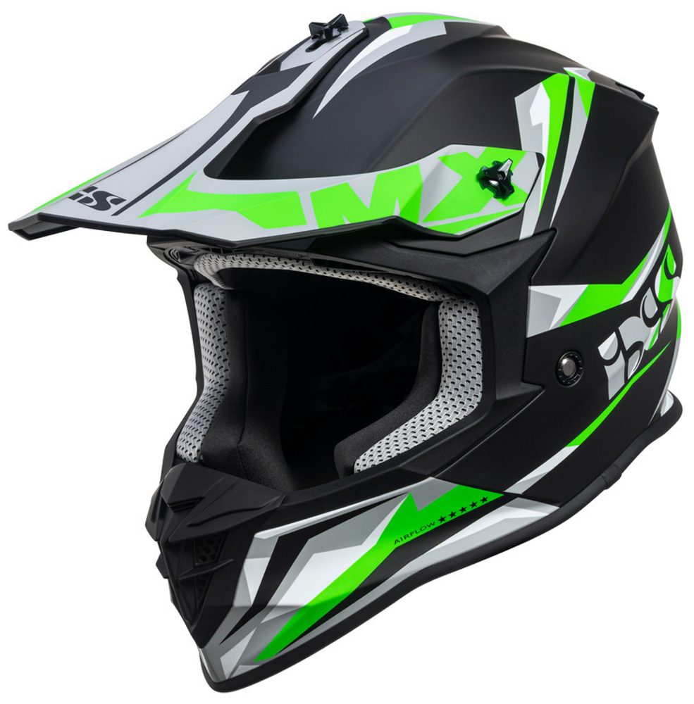 IXS Motokrosová přilba iXS iXS362 2.0 zelená - XS