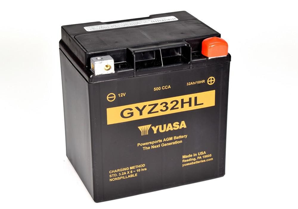 YUASA Továrně aktivovaná motocyklová baterie YUASA GYZ32HL