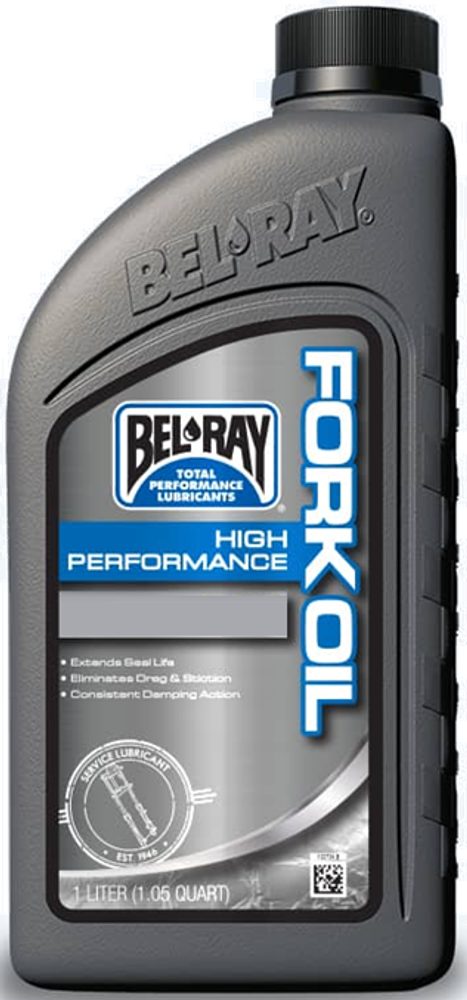 Bel-Ray Tlumičový olej Bel-Ray HIGH PERFORMANCE FORK OIL 30W 1l