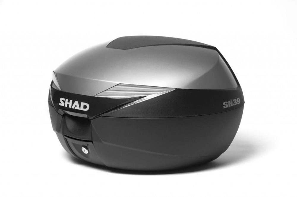 SHAD Vrchní kufr na motorku s barevným krytem SHAD SH39 nový titan