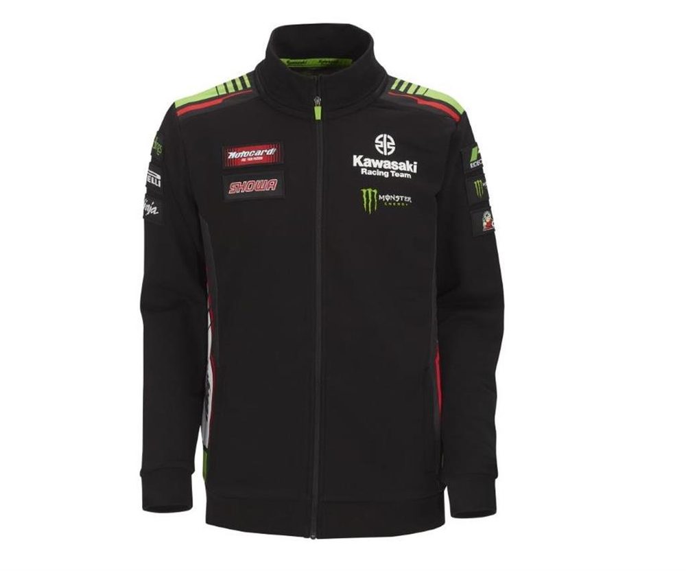 Kawasaki Mikina Kawasaki Racing Team WSBK 2022 - černá - 2XL