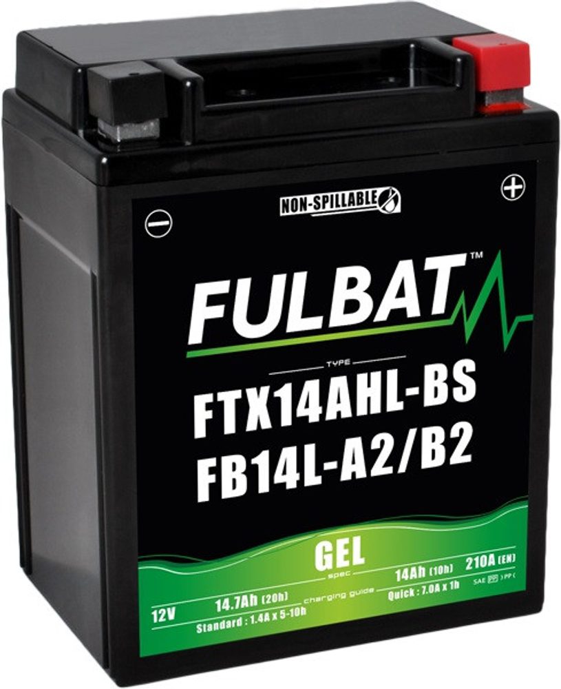 FULBAT Gelová baterie FULBAT FB14L-A2 GEL (12N14-3A) (YB14L-A2 GEL)