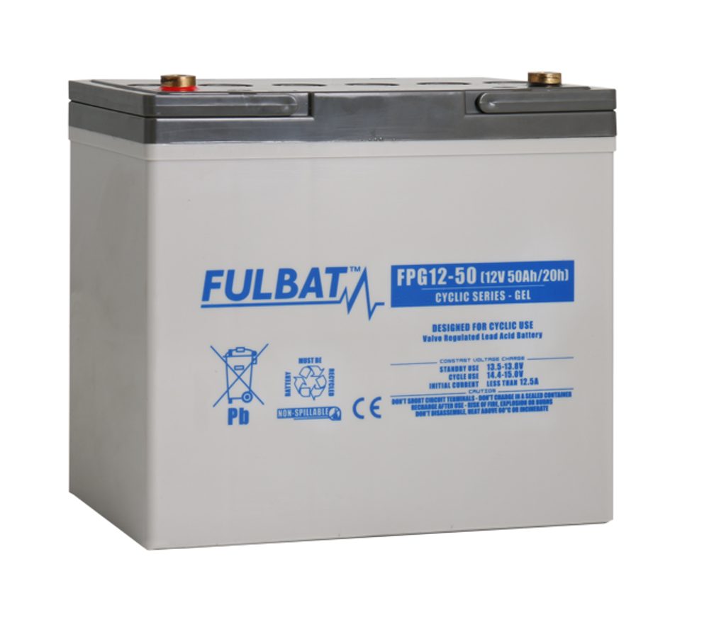 FULBAT Gelová baterie FULBAT FPG12-50 (T6)