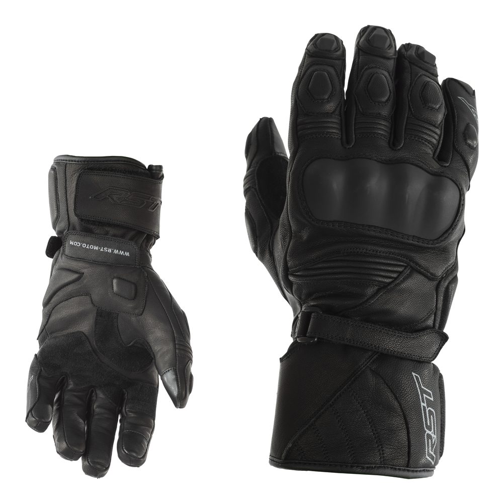 RST Dámské kožené rukavice na motorku RST GT CE / 2175 - černá - L