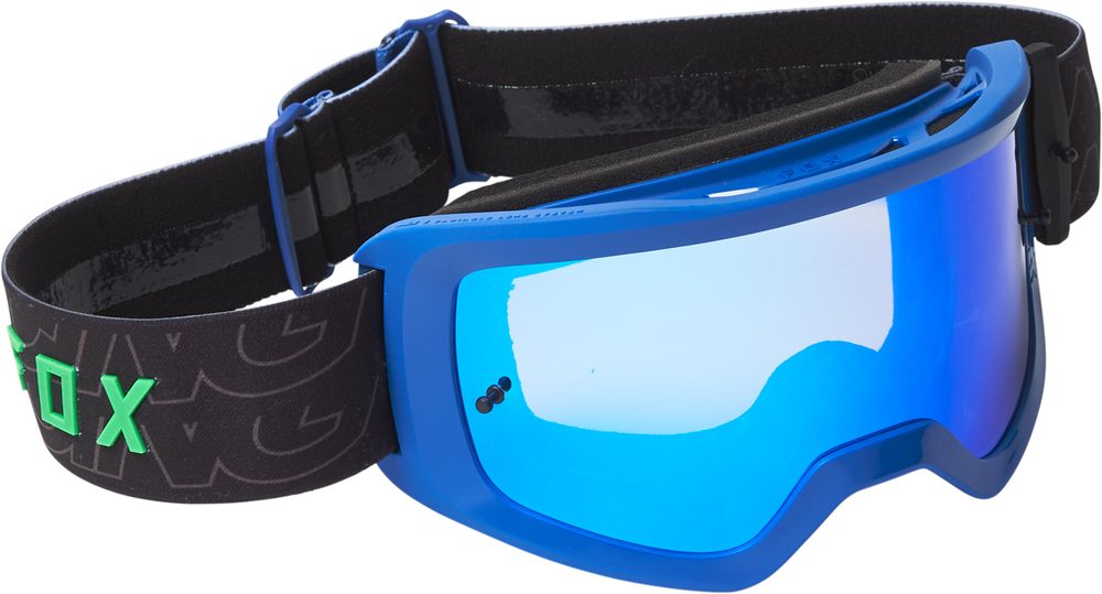 FOX MX brýle FOX Main Peril Goggle MX22 - modrá