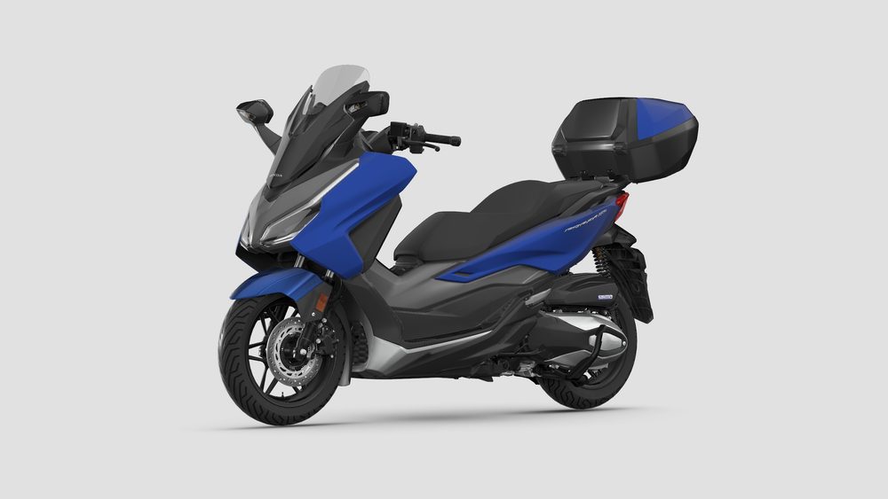 Honda Forza 350 s kufrem - modrá 2024