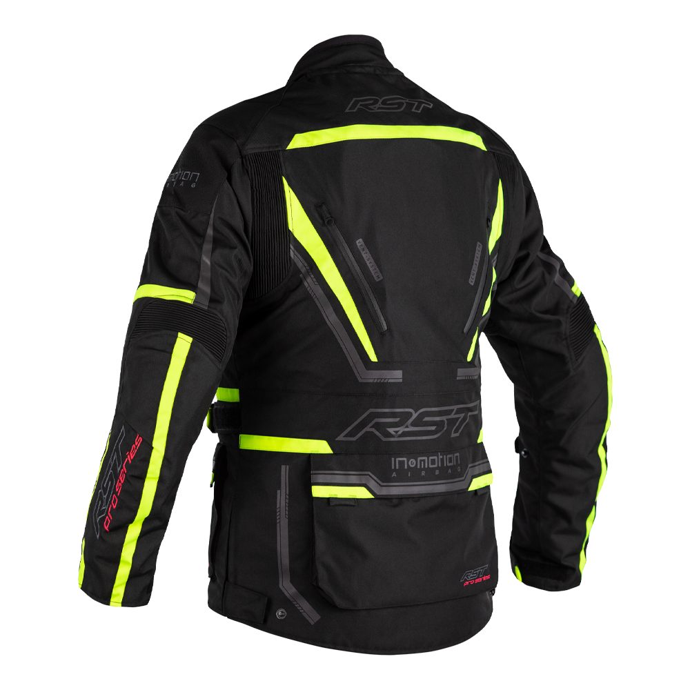 RST Pánská textilní bunda RST PRO SERIES PARAGON 6 AIRBAG CE / JKT 2561 - žlutá - 50