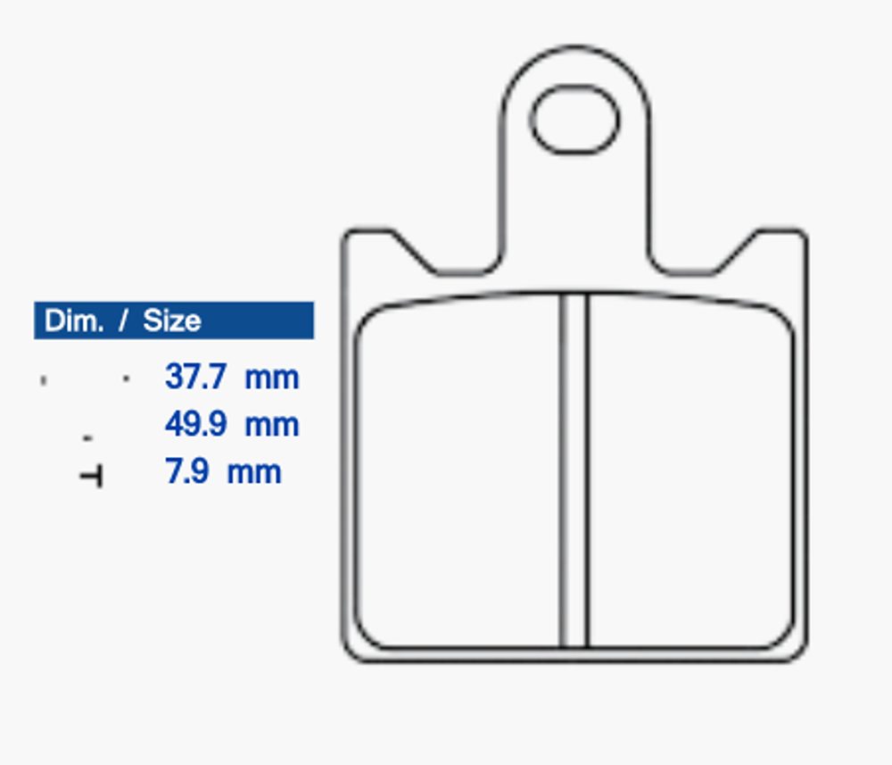 CL BRAKES Brzdové destičky CL BRAKES 1253 A3+