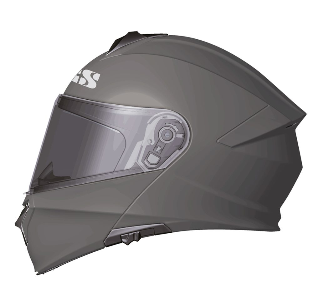 IXS Výklopná helma iXS iXS 301 1.0 X14911 šedá - XL