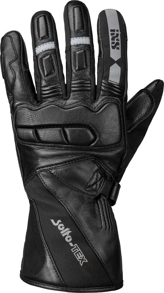 IXS Kožené sportovní rukavice iXS TIGON-ST černé - XL