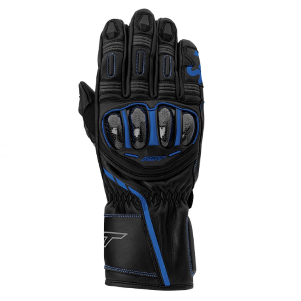 RST Pánské kožené rukavice RST S1 CE / 3033 - modrá - 10