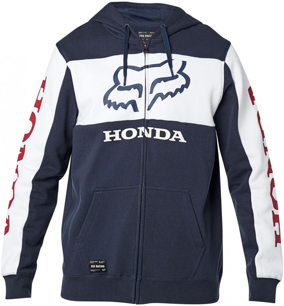 Honda Flísová mikina FOX HONDA - tmavá modrá - L