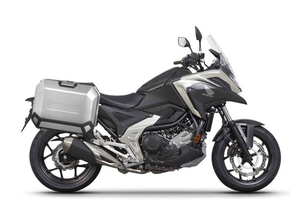 SHAD Kompletní sada bočních hliníkových kufrů SHAD TERRA 36L/36L, včetně montážní sady SHAD HONDA NC 750 X 2021-