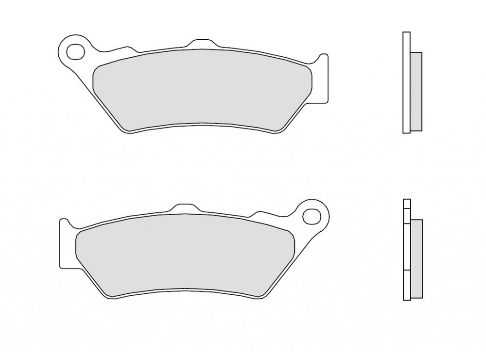 BREMBO Brzdové destičky BREMBO 07BB03SP