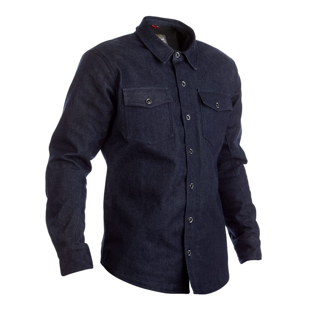 RST Pánská košile RST DENIM REINFORCED LINED CE / 2411 - modrá