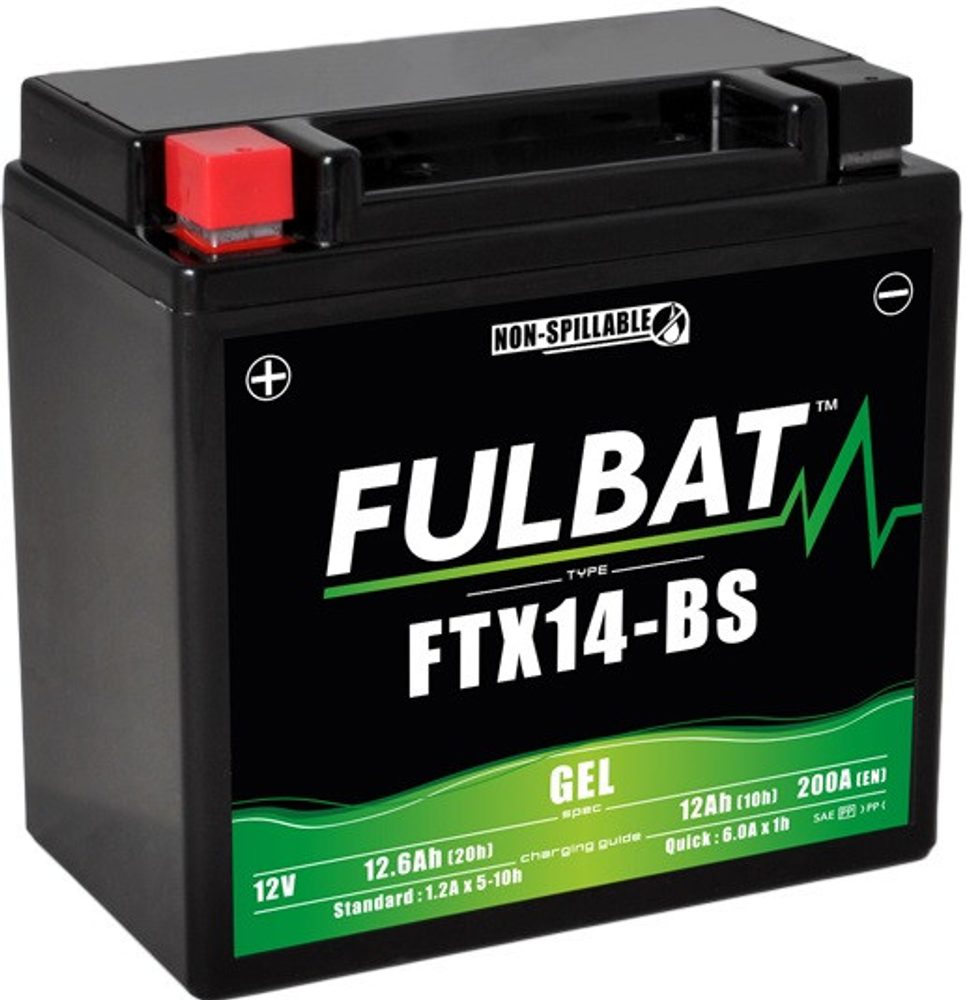 FULBAT Gelová baterie FULBAT FTX14-BS GEL (YTX14-BS GEL)