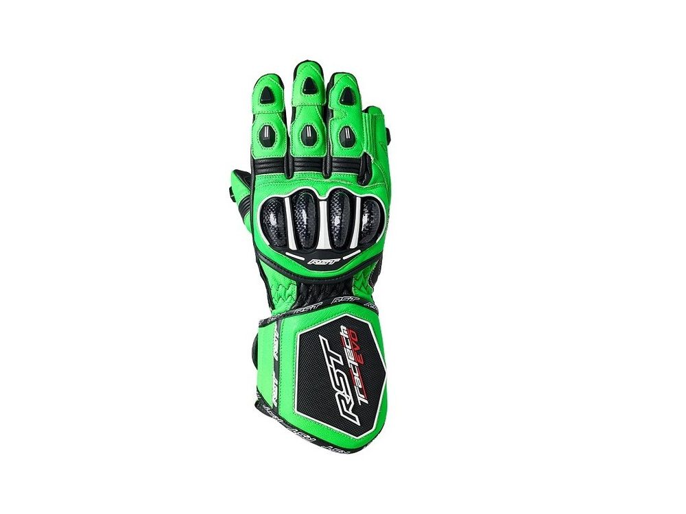 RST Pánské kožené rukavice RST 2666 TRACTECH EVO 4 CE - flo zelené - 12