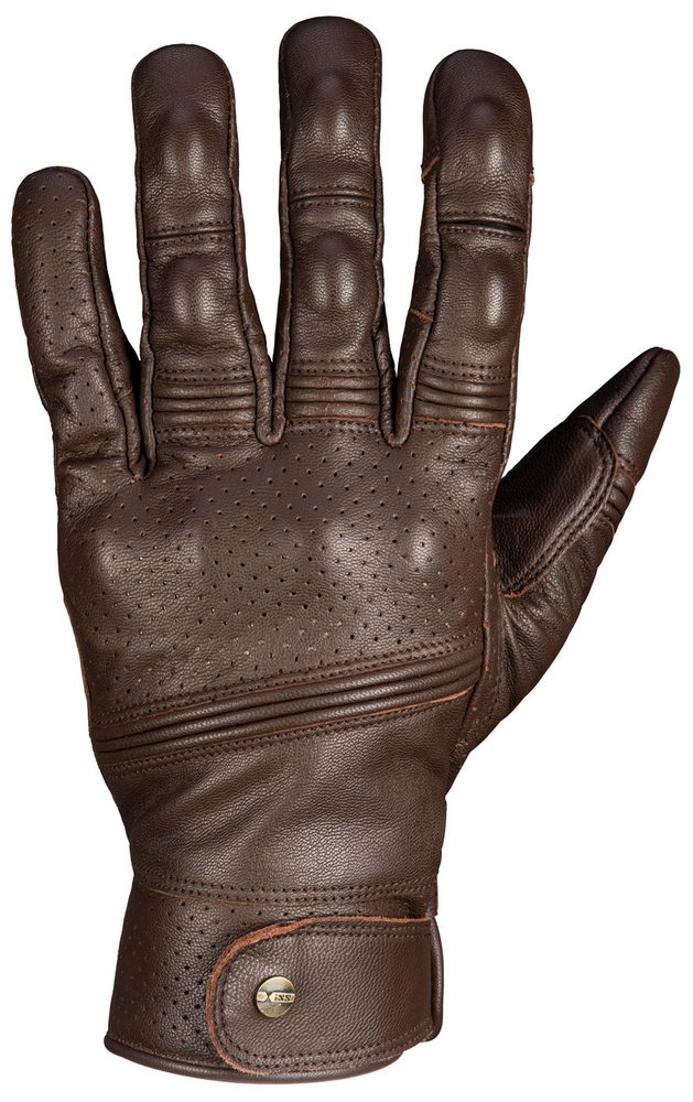 IXS Kožené letní rukavice iXS BELFAST 2.0 hnědé - 4XL