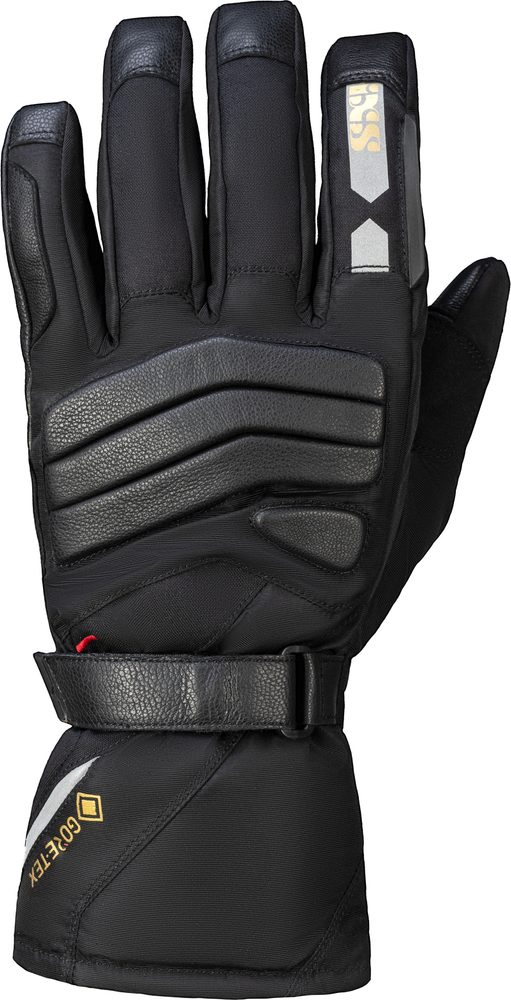 IXS Cestovní rukavice z kůže a textilu iXS SONAR-GTX 2.0 černé - XL