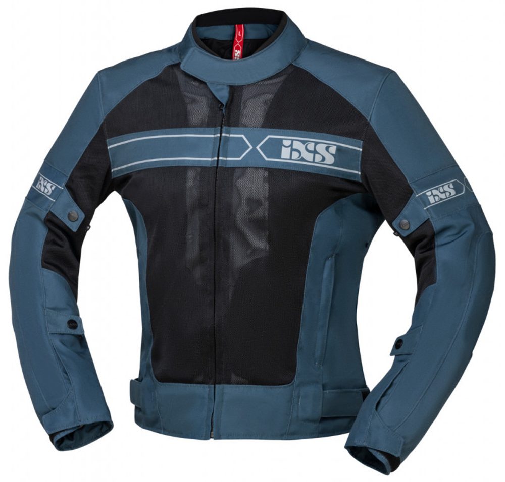 IXS Klasická bunda iXS EVO-AIR X51066 modro-černý - XL
