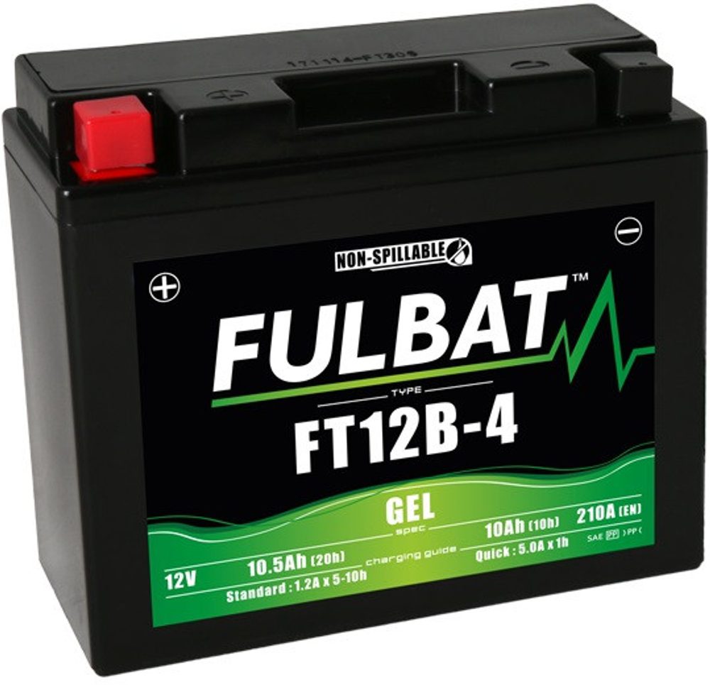 FULBAT Gelová baterie FULBAT FT12B-4 GEL (YT12B-4)