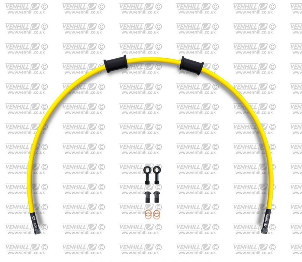 Venhill Hadice zadní brzdy Venhill POWERHOSEPLUS KAW-7006RB-YE (1 hadice v sadě) žluté hadice, černé koncovky