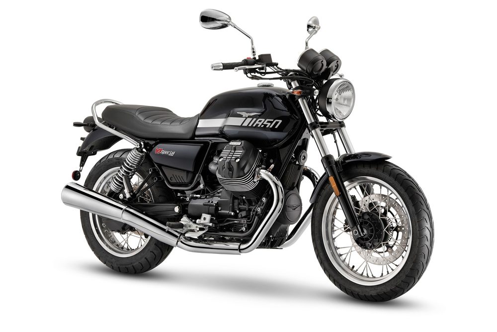 Moto Guzzi V7 Special Silver Stripe Monochrome 2024