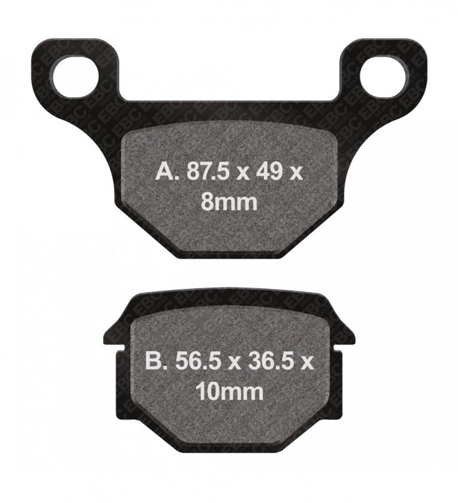 EBC Brzdové destičky EBC SFA093