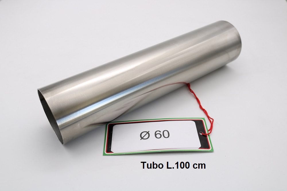 GPR Inox svod Aii 304 Tig GPR ES.204 Broušená nerezová ocel L.100cm D.60mm x 1.2mm