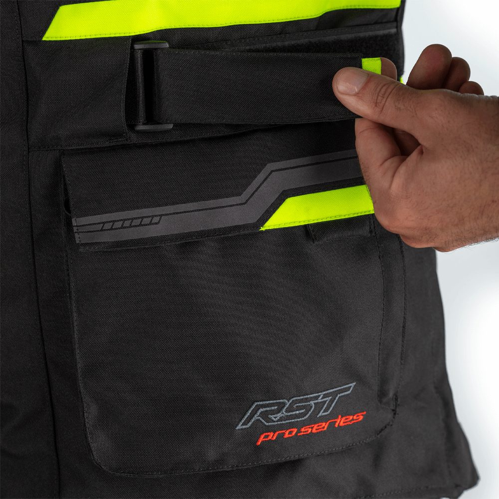 RST Pánská textilní bunda RST PRO SERIES PARAGON 6 AIRBAG CE / JKT 2561 - žlutá - 50