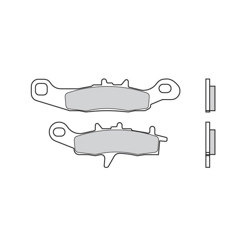 BREMBO Brzdové destičky BREMBO 07KA22SD