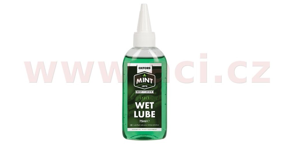 MINT Mazivo na řetěz OXFORD MINT Cycle Wet Lube do deštivého počasí 75 ml