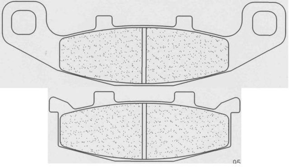 CL BRAKES Brzdové destičky CL BRAKES 2304 RX3