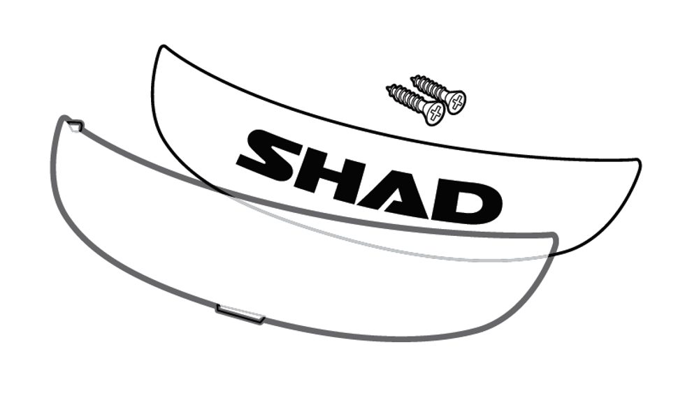 SHAD Reflexní prvky SHAD D1B261CAR pro SH26