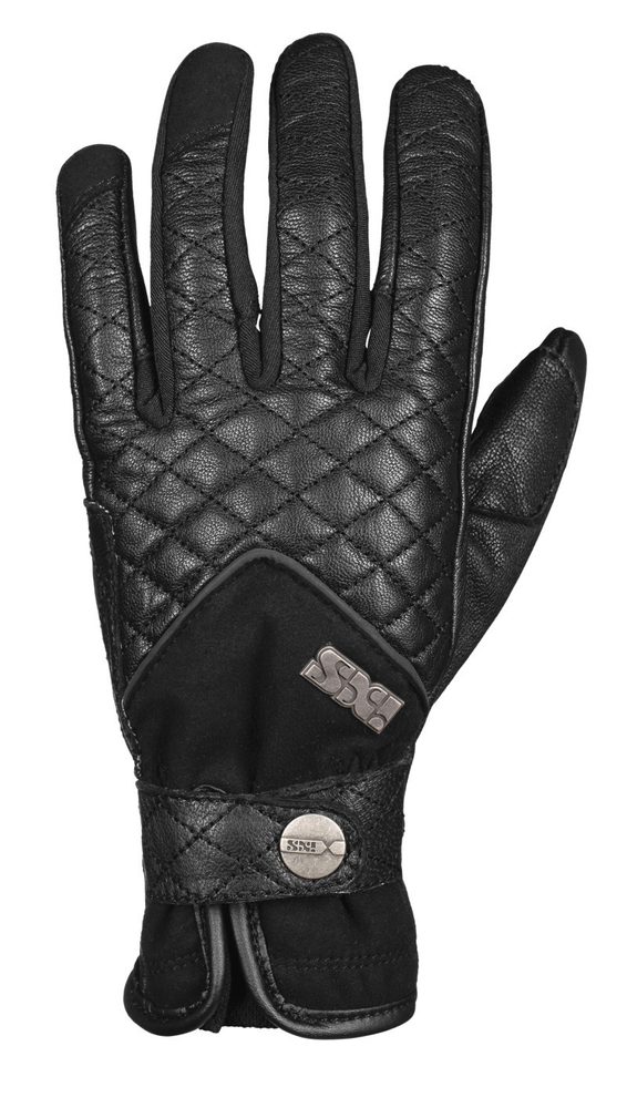 IXS Dámské kožené rukavice iXS ROXANA 2.0 černé - XL