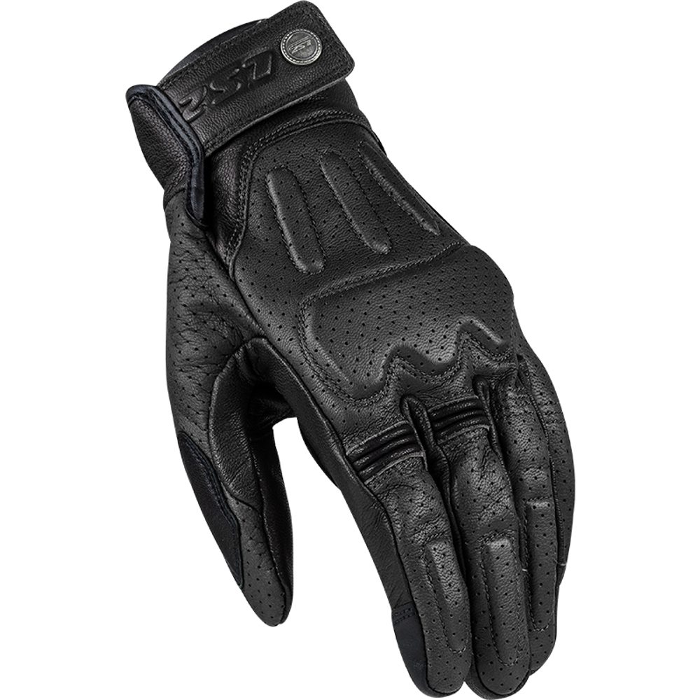 LS2 Kožené rukavice LS2 RUST MAN GLOVES - černá - XL