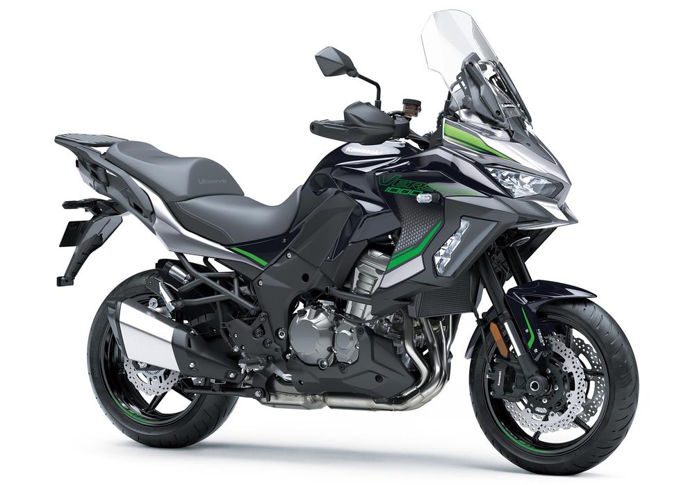  Kawasaki Versys 1000S černá 2024 - Kawasaki Versys 1000S černá 2024 - na objednání