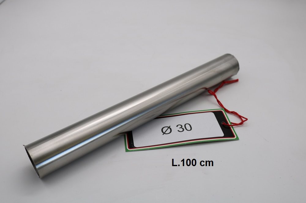 GPR Inox svod Aii 304 Tig GPR ES.200 Broušená nerezová ocel L.100cm D.30mm x 1mm